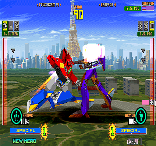 Tech Romancer screenshot 4 for Sega Dreamcast